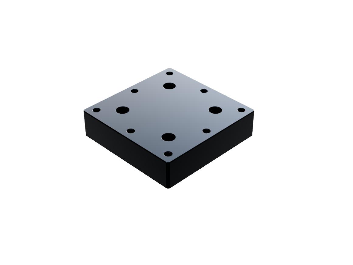 Dystans 60mm x 60mm x 15mm (MSP-6015C)