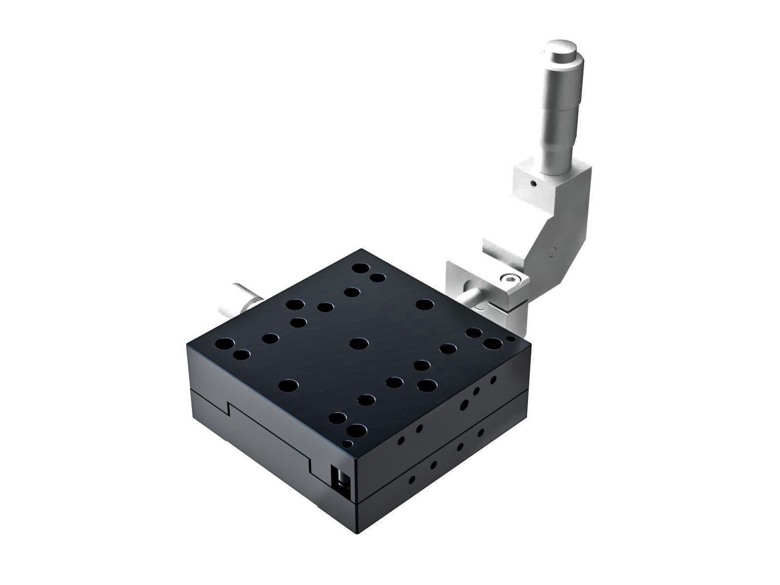 Łożysko krzyżowe 65X65mm, aluminiowe, stolik osi X, centralny mikrometr 90°, +/-6.5mm, gwint 1/4-20 (TAM-651CDLUU)