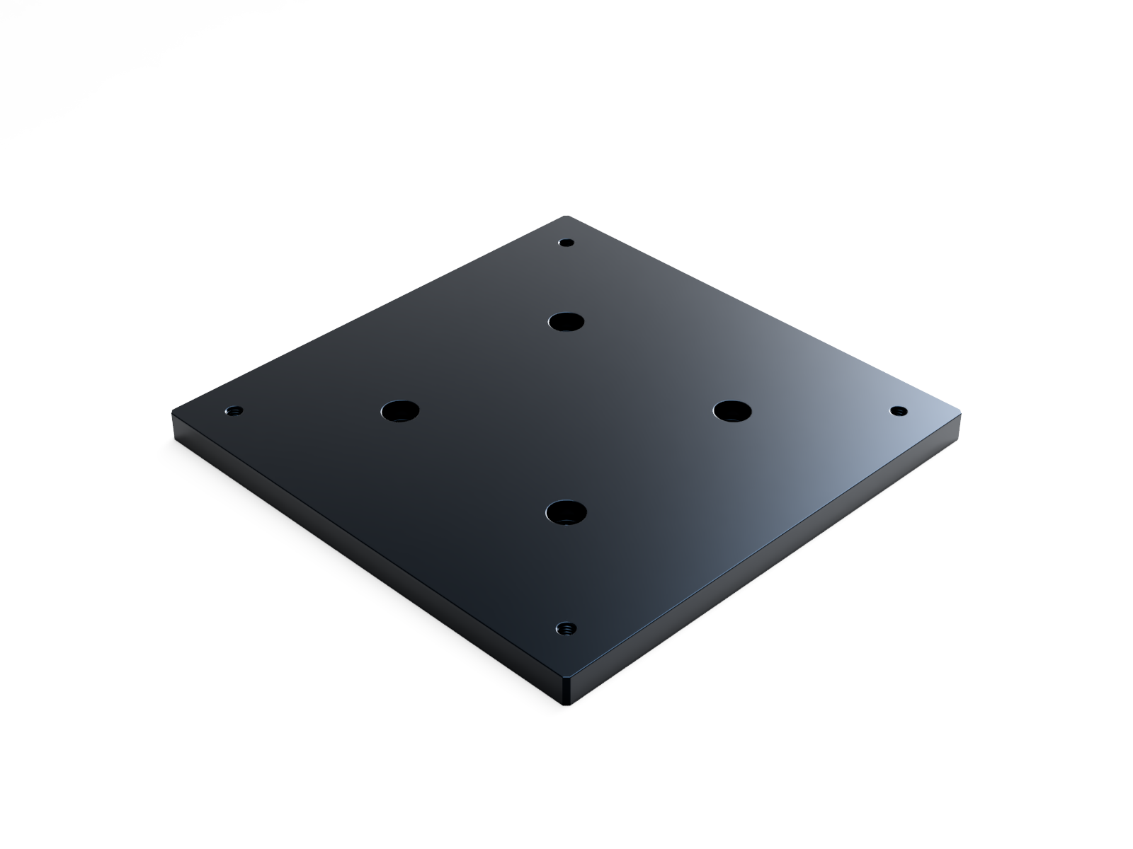 Płyta adapterowa otworowa dla stolików M4 120mm do M4 50mm (SP-102-3)