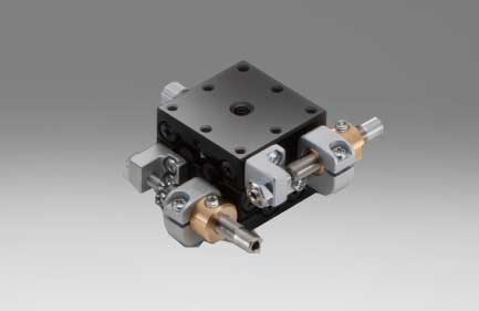 Łożysko EXC 25X25mm, stalowe, stolik XY, boczna śruba sześciokątna, +/-3mm, gwinty M2 (TSD-252SFP)