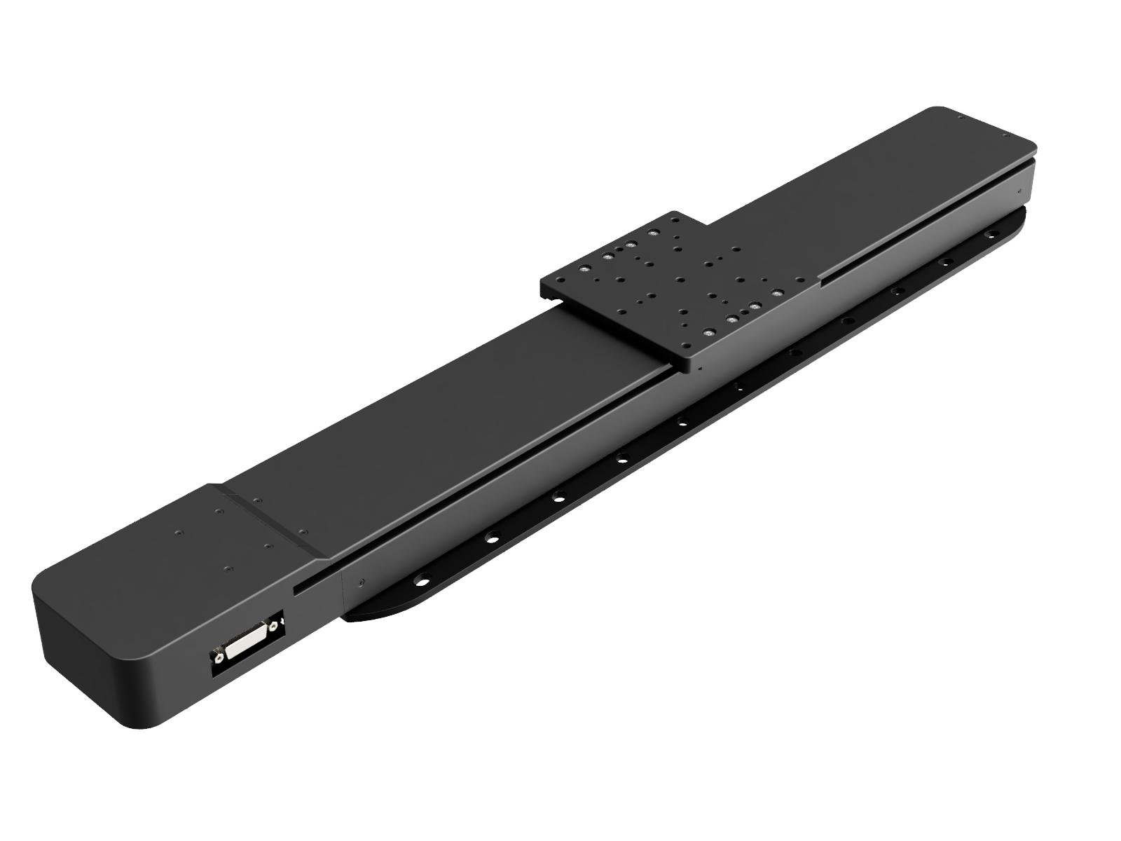 Stolik z silnikiem krokowym 2-fazowym z enkoderem obrotowym, skok 500mm, gwint 1/4-20 — zdjęcie produktu, nr katalogowy OSMS(RE)33-500(X)-INCH-M2