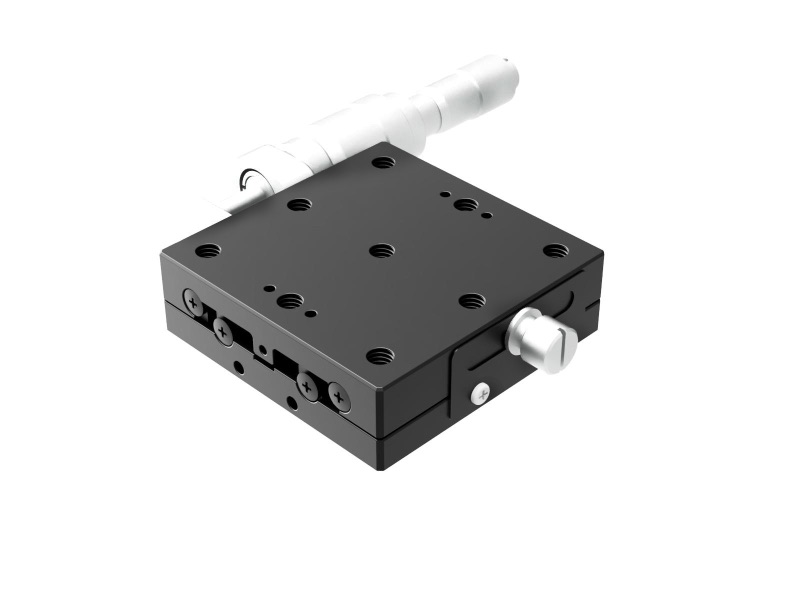 Łożysko EXC 65X65mm, stalowe, stolik osi X, boczny mikrometr różnicowy, +/-6.5mm, gwint M6, prawoskrętny (TSD-651SRDM-M6)