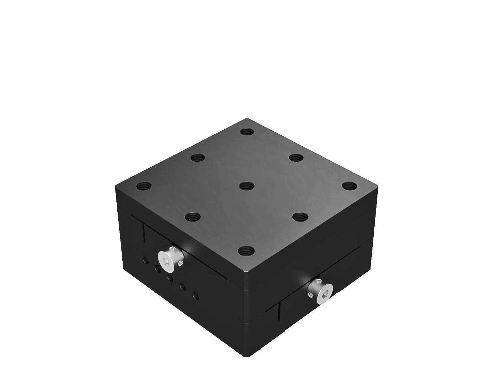 Prowadnica jaskółczy ogon 65X65mm, mosiężne, stolik XY, śruba prowadząca centralna, +/-12.5mm, gwinty M6 (TASB-652-M6)