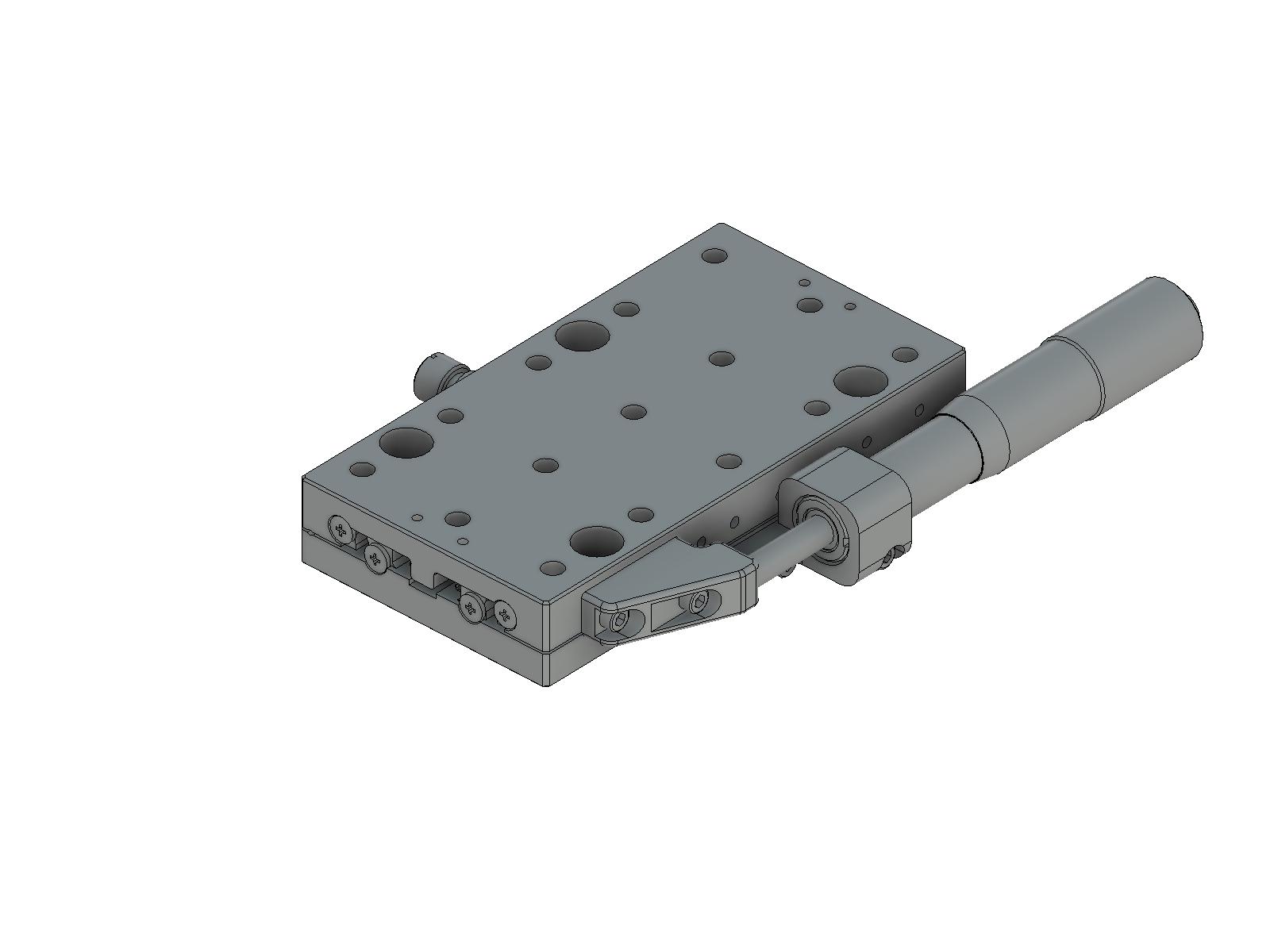 Łożysko EXC 65X120mm, stal, stolik osi X, boczny mikrometr, +/-20mm, gwinty 1/4-20 — zdjęcie produktu, nr katalogowy TSD-65121SUU