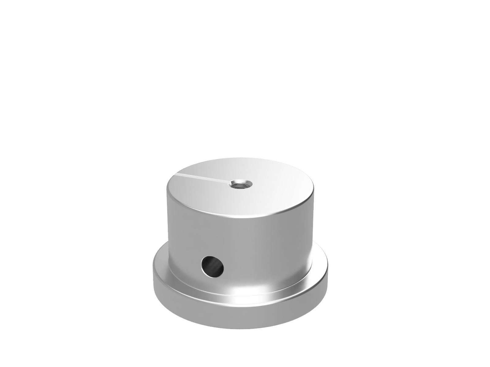 Podstawa M4 o wysokości 20mm, do wysokiej próżni (VPST-20)