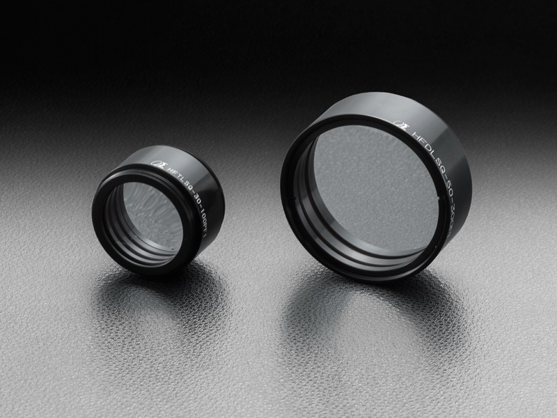 Soczewka ogniskowa do lasera włóknowego 15mm, zamontowana, powłoka AR, 532nm, ogniskowa 20mm (HFTLSQ-15-20PF2)