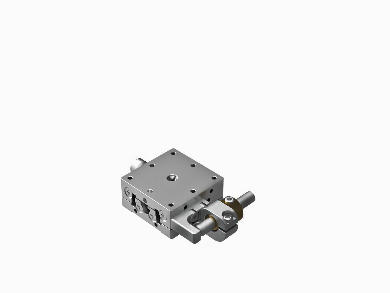 Łożysko EXC 25X25mm, stal nierdzewna, stolik osi X, boczna śruba sześciokątna, +/-3mm, gwinty M2 (TSDH-251SFP)