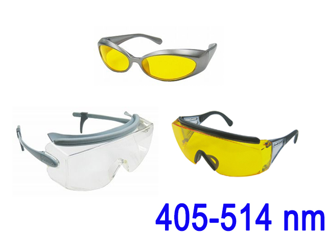 Okulary ochronne do lasera dla widzialnego (niebieski) (YL_VIS_BLUE)