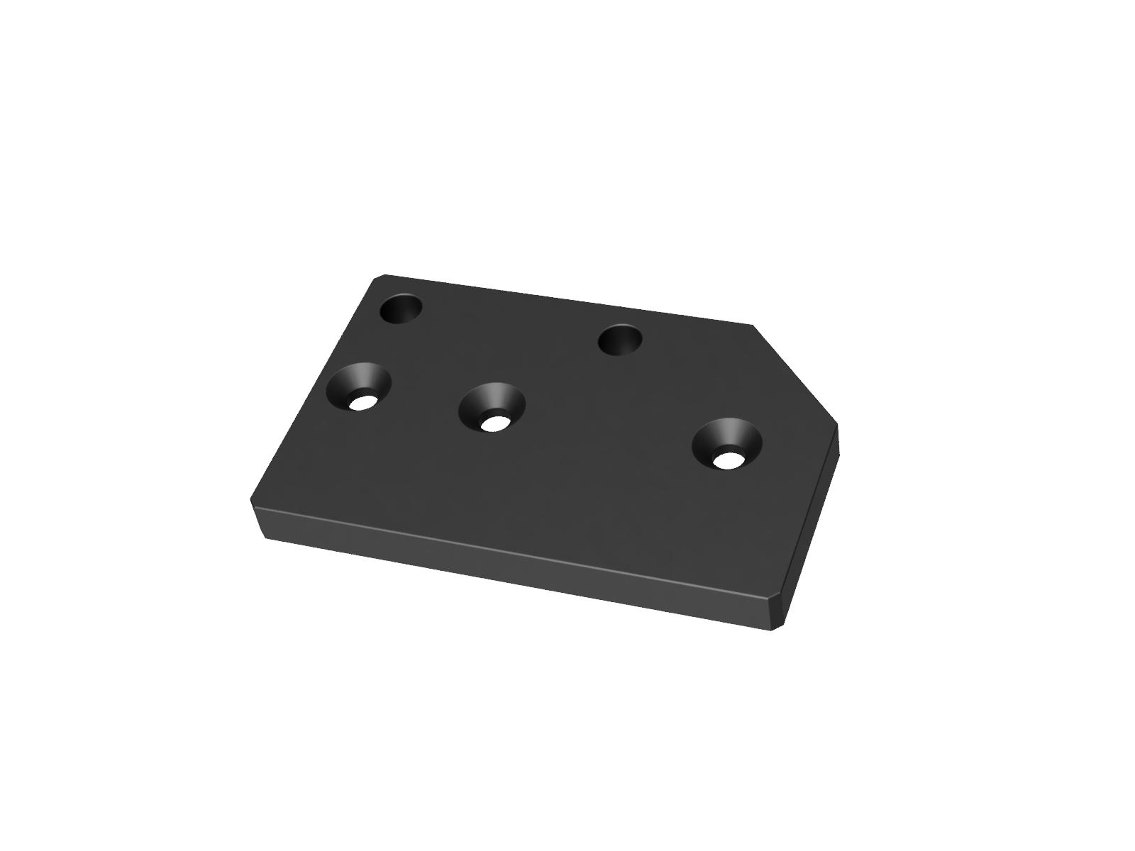 Płyta bazowa do uchwytu lustra o wysokiej sztywności 25.4mm (MHL-30BP)