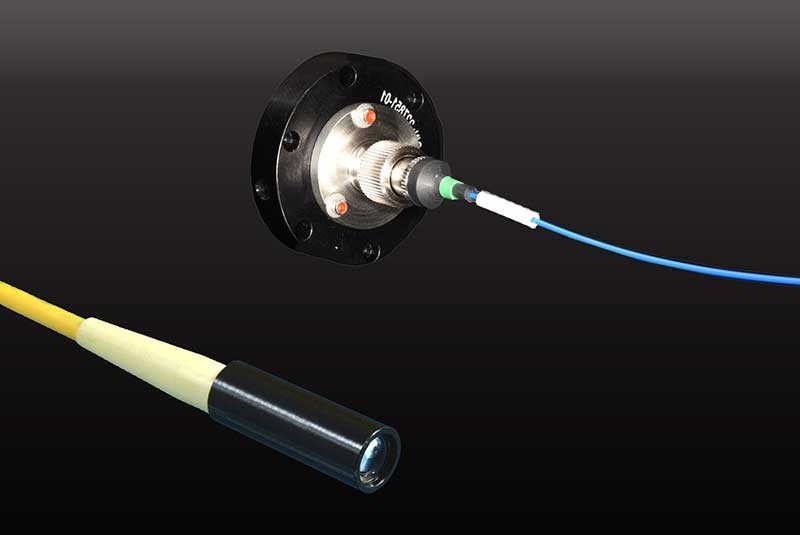 Regulowany kolimator światłowodowy PM, ogniskowa 6.0 mm, złącze FC/PC (FC-VIS-FCPM-60F)