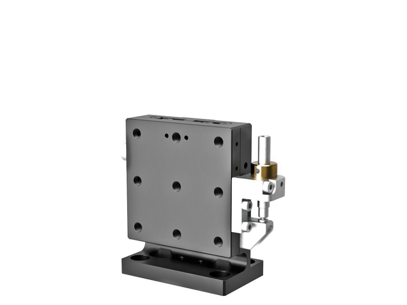 Łożysko EXC 65X65mm, stalowe, stolik Z-osi, (pionowa platforma/horyzontalna baza) boczna śruba sześciokątna, +/-6.5mm, gwint M6, prawoskrętny (TSD-653RLFP-M6)