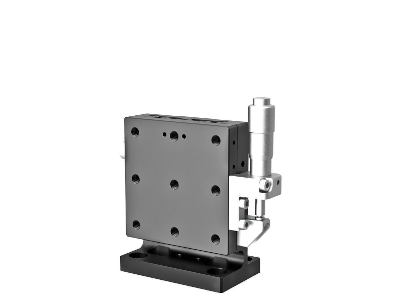 Łożysko EXC 65X65mm, stalowe, stolik Z-Axis, (platforma pionowa/baza pozioma) mikrometr, +/-6.5mm, gwinty M6, prawoskrętny (TSD-653RL-M6)